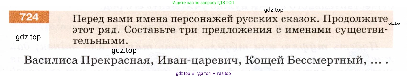 ГДЗ Русский язык, 5 класс Учебник, авторы: Разумовская Маргарита Михайловна, Львова Светлана Ивановна, Капинос Валентина Ивановна, Львов Валентин Витальевич, Богданова Галина Александровна, Тронина Татьяна Сергеевна, Сергеева Наталья Николаевна, издательство Дрофа, Москва, 2019 - 2022, белого цвета, Часть 2, страница 115, номер 724, Условие