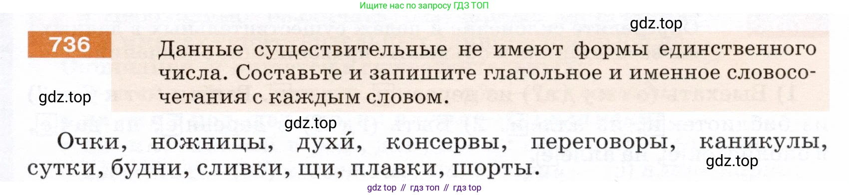 ГДЗ Русский язык, 5 класс Учебник, авторы: Разумовская Маргарита Михайловна, Львова Светлана Ивановна, Капинос Валентина Ивановна, Львов Валентин Витальевич, Богданова Галина Александровна, Тронина Татьяна Сергеевна, Сергеева Наталья Николаевна, издательство Дрофа, Москва, 2019 - 2022, белого цвета, Часть 2, страница 119, номер 736, Условие