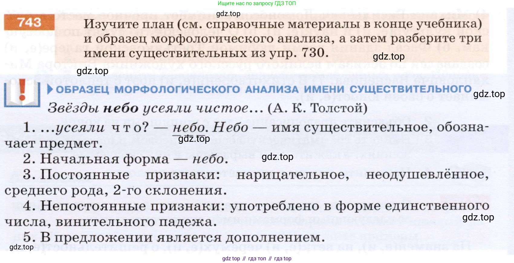 ГДЗ Русский язык, 5 класс Учебник, авторы: Разумовская Маргарита Михайловна, Львова Светлана Ивановна, Капинос Валентина Ивановна, Львов Валентин Витальевич, Богданова Галина Александровна, Тронина Татьяна Сергеевна, Сергеева Наталья Николаевна, издательство Дрофа, Москва, 2019 - 2022, белого цвета, Часть 2, страница 121, номер 743, Условие