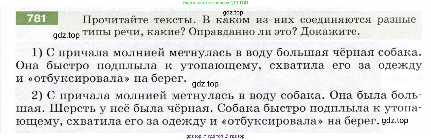 ГДЗ Русский язык, 5 класс Учебник, авторы: Разумовская Маргарита Михайловна, Львова Светлана Ивановна, Капинос Валентина Ивановна, Львов Валентин Витальевич, Богданова Галина Александровна, Тронина Татьяна Сергеевна, Сергеева Наталья Николаевна, издательство Дрофа, Москва, 2019 - 2022, белого цвета, Часть 2, страница 133, номер 781, Условие