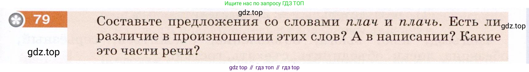 ГДЗ Русский язык, 5 класс Учебник, авторы: Разумовская Маргарита Михайловна, Львова Светлана Ивановна, Капинос Валентина Ивановна, Львов Валентин Витальевич, Богданова Галина Александровна, Тронина Татьяна Сергеевна, Сергеева Наталья Николаевна, издательство Дрофа, Москва, 2019 - 2022, белого цвета, Часть 1, страница 33, номер 79, Условие