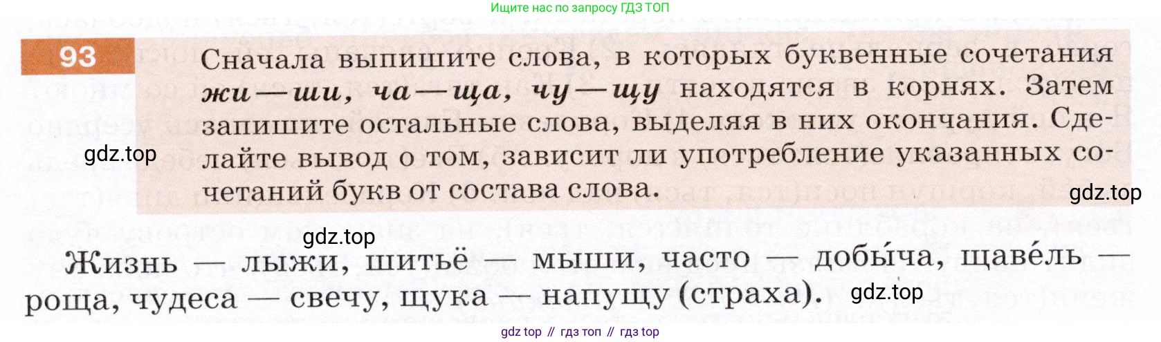 ГДЗ Русский язык, 5 класс Учебник, авторы: Разумовская Маргарита Михайловна, Львова Светлана Ивановна, Капинос Валентина Ивановна, Львов Валентин Витальевич, Богданова Галина Александровна, Тронина Татьяна Сергеевна, Сергеева Наталья Николаевна, издательство Дрофа, Москва, 2019 - 2022, белого цвета, Часть 1, страница 36, номер 93, Условие