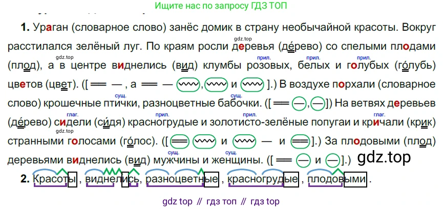 ГДЗ Русский язык, 5 класс Учебник, авторы: Разумовская Маргарита Михайловна, Львова Светлана Ивановна, Капинос Валентина Ивановна, Львов Валентин Витальевич, Богданова Галина Александровна, Тронина Татьяна Сергеевна, Сергеева Наталья Николаевна, издательство Дрофа, Москва, 2019 - 2022, белого цвета, Часть 2, страница 37, номер 477, Решение 2