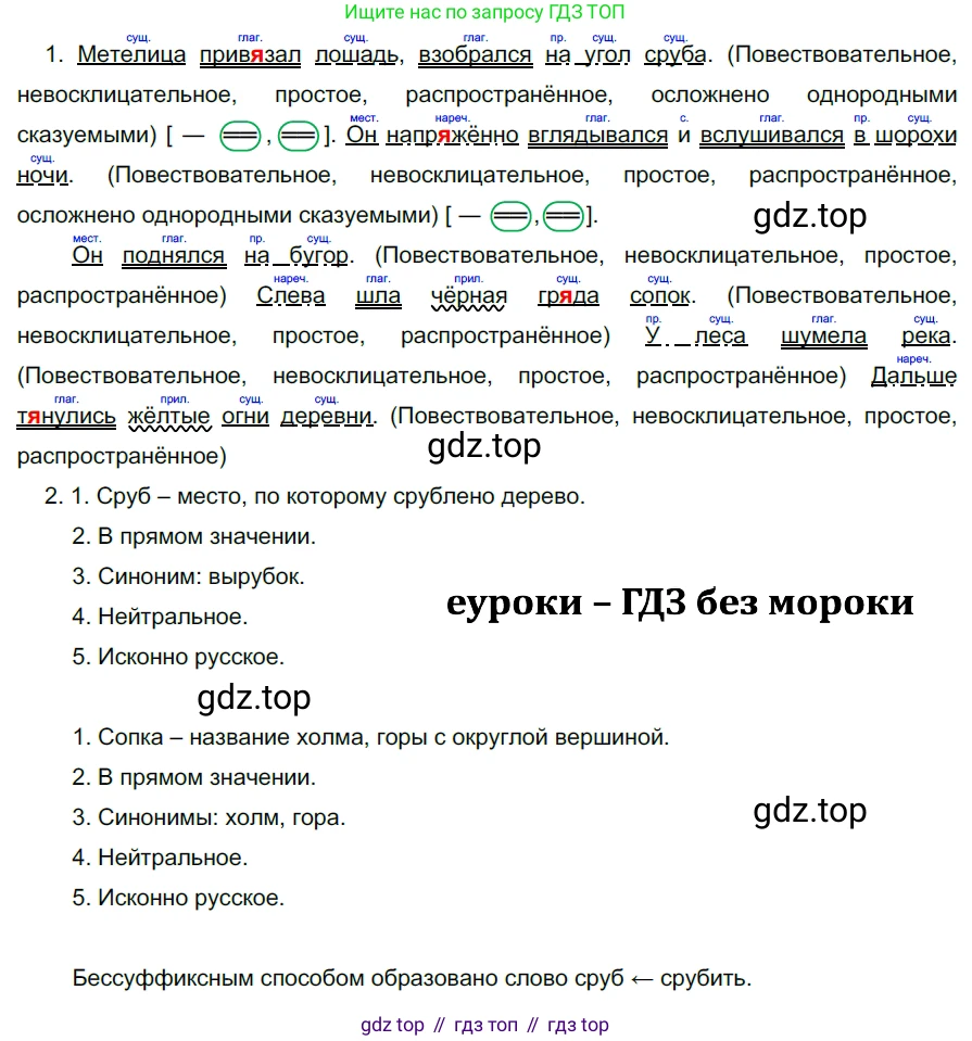 ГДЗ Русский язык, 5 класс Учебник, авторы: Разумовская Маргарита Михайловна, Львова Светлана Ивановна, Капинос Валентина Ивановна, Львов Валентин Витальевич, Богданова Галина Александровна, Тронина Татьяна Сергеевна, Сергеева Наталья Николаевна, издательство Дрофа, Москва, 2019 - 2022, белого цвета, Часть 2, страница 44, номер 502, Решение 2