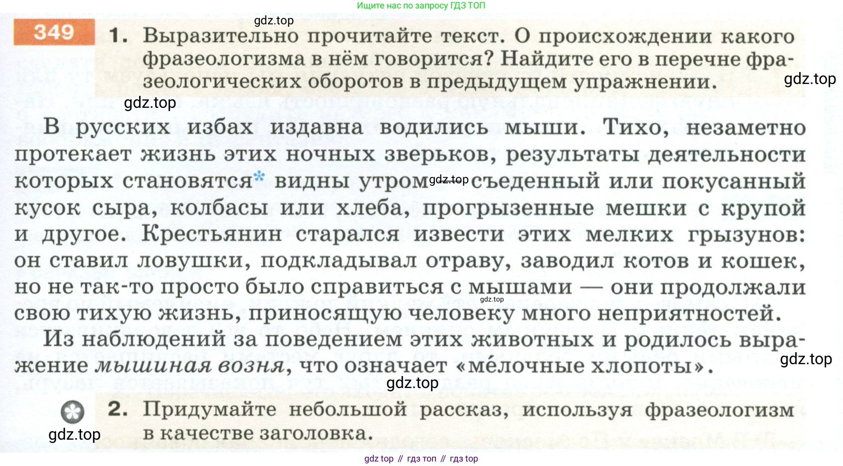 ГДЗ Русский язык, 5 класс Учебник, авторы: Разумовская Маргарита Михайловна, Львова Светлана Ивановна, Капинос Валентина Ивановна, Львов Валентин Витальевич, Богданова Галина Александровна, Тронина Татьяна Сергеевна, Сергеева Наталья Николаевна, издательство Просвещение, Москва, 2023, белого цвета, Часть 1, страница 119, номер 349, Условие 2023