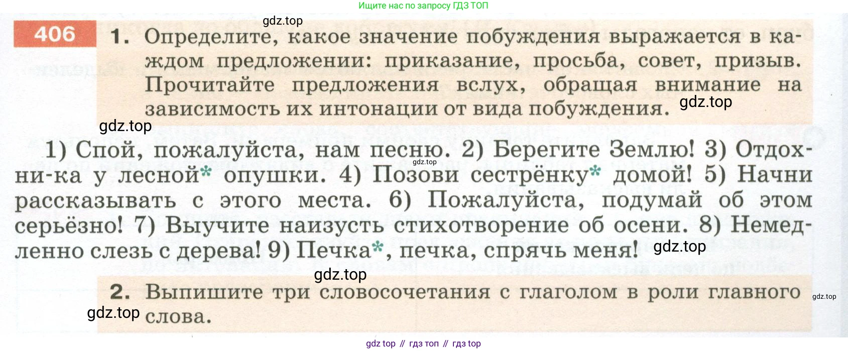 ГДЗ Русский язык, 5 класс Учебник, авторы: Разумовская Маргарита Михайловна, Львова Светлана Ивановна, Капинос Валентина Ивановна, Львов Валентин Витальевич, Богданова Галина Александровна, Тронина Татьяна Сергеевна, Сергеева Наталья Николаевна, издательство Просвещение, Москва, 2023, белого цвета, Часть 2, страница 15, номер 406, Условие 2023