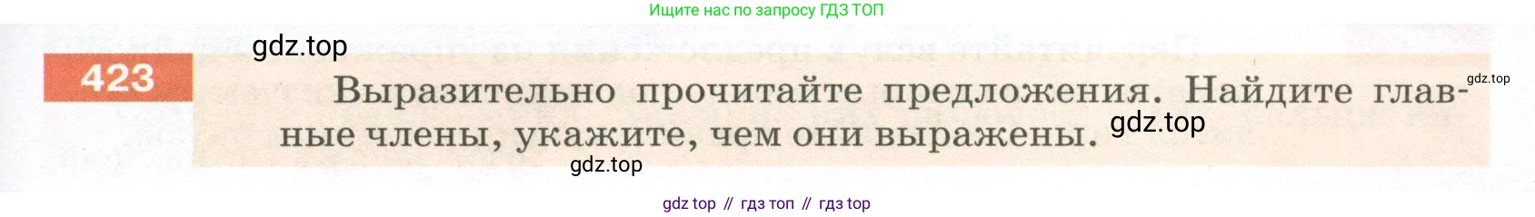 ГДЗ Русский язык, 5 класс Учебник, авторы: Разумовская Маргарита Михайловна, Львова Светлана Ивановна, Капинос Валентина Ивановна, Львов Валентин Витальевич, Богданова Галина Александровна, Тронина Татьяна Сергеевна, Сергеева Наталья Николаевна, издательство Просвещение, Москва, 2023, белого цвета, Часть 2, страница 21, номер 423, Условие 2023