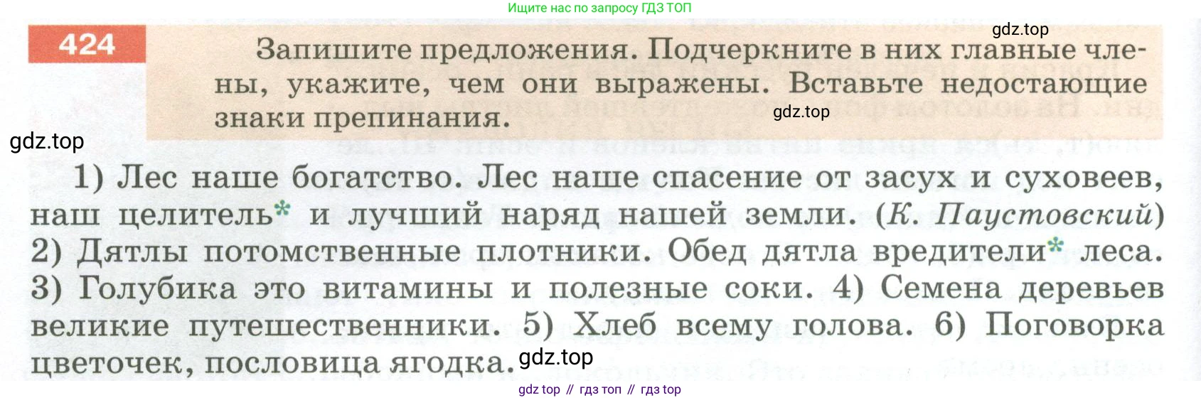 ГДЗ Русский язык, 5 класс Учебник, авторы: Разумовская Маргарита Михайловна, Львова Светлана Ивановна, Капинос Валентина Ивановна, Львов Валентин Витальевич, Богданова Галина Александровна, Тронина Татьяна Сергеевна, Сергеева Наталья Николаевна, издательство Просвещение, Москва, 2023, белого цвета, Часть 2, страница 22, номер 424, Условие 2023
