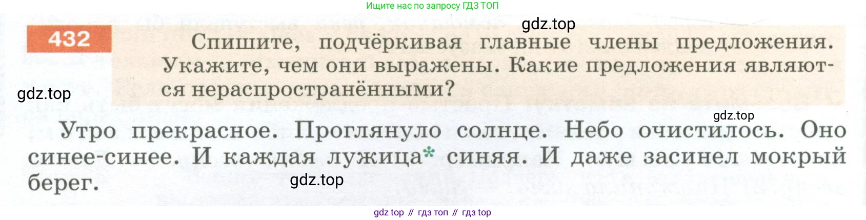 ГДЗ Русский язык, 5 класс Учебник, авторы: Разумовская Маргарита Михайловна, Львова Светлана Ивановна, Капинос Валентина Ивановна, Львов Валентин Витальевич, Богданова Галина Александровна, Тронина Татьяна Сергеевна, Сергеева Наталья Николаевна, издательство Просвещение, Москва, 2023, белого цвета, Часть 2, страница 24, номер 432, Условие 2023