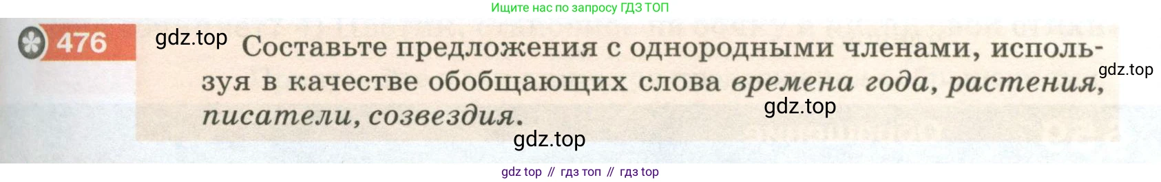 ГДЗ Русский язык, 5 класс Учебник, авторы: Разумовская Маргарита Михайловна, Львова Светлана Ивановна, Капинос Валентина Ивановна, Львов Валентин Витальевич, Богданова Галина Александровна, Тронина Татьяна Сергеевна, Сергеева Наталья Николаевна, издательство Просвещение, Москва, 2023, белого цвета, Часть 2, страница 37, номер 476, Условие 2023