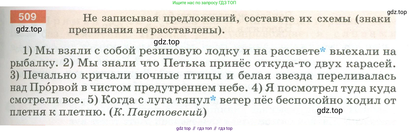 ГДЗ Русский язык, 5 класс Учебник, авторы: Разумовская Маргарита Михайловна, Львова Светлана Ивановна, Капинос Валентина Ивановна, Львов Валентин Витальевич, Богданова Галина Александровна, Тронина Татьяна Сергеевна, Сергеева Наталья Николаевна, издательство Просвещение, Москва, 2023, белого цвета, Часть 2, страница 47, номер 509, Условие 2023
