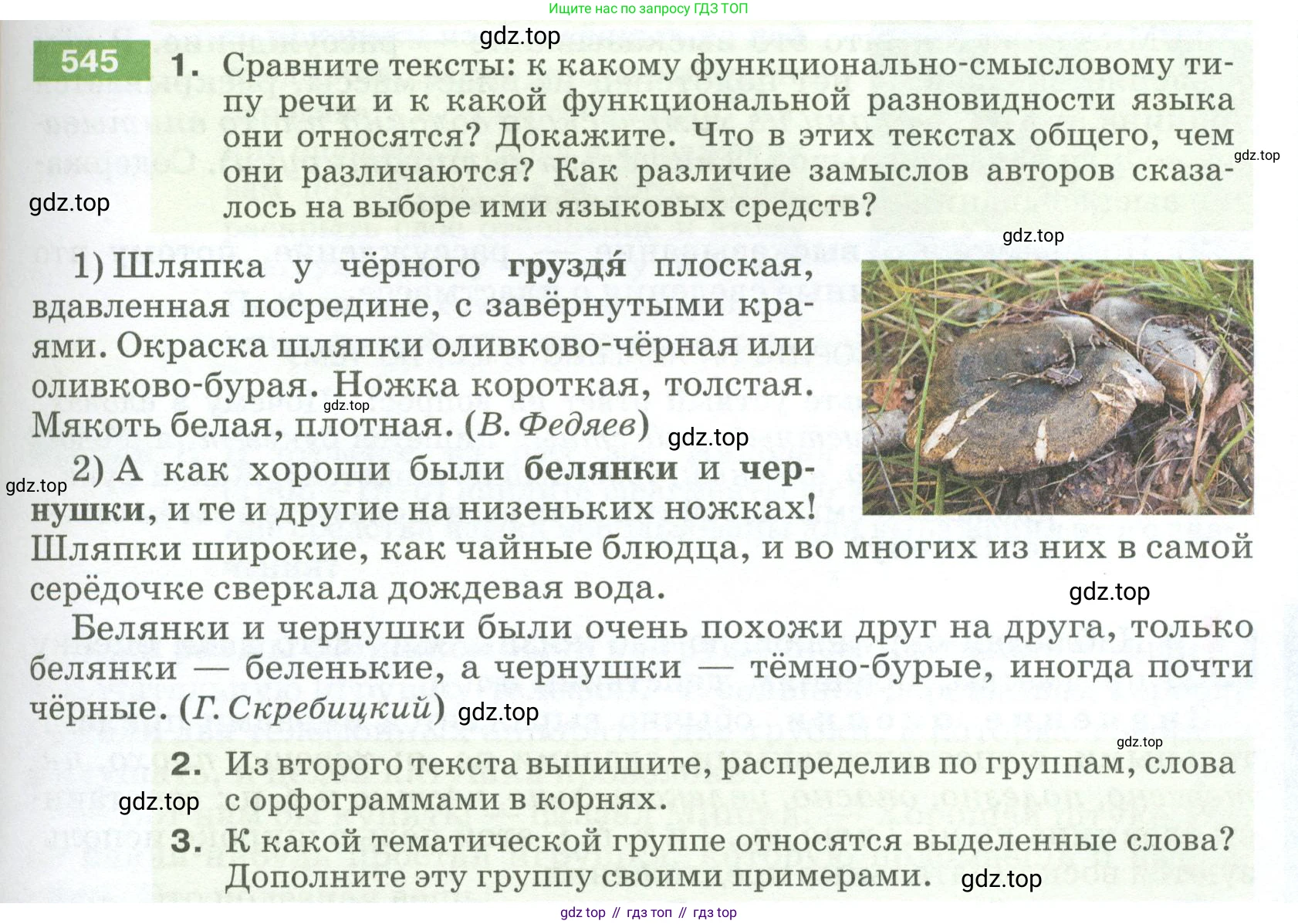 ГДЗ Русский язык, 5 класс Учебник, авторы: Разумовская Маргарита Михайловна, Львова Светлана Ивановна, Капинос Валентина Ивановна, Львов Валентин Витальевич, Богданова Галина Александровна, Тронина Татьяна Сергеевна, Сергеева Наталья Николаевна, издательство Просвещение, Москва, 2023, белого цвета, Часть 2, страница 59, номер 545, Условие 2023