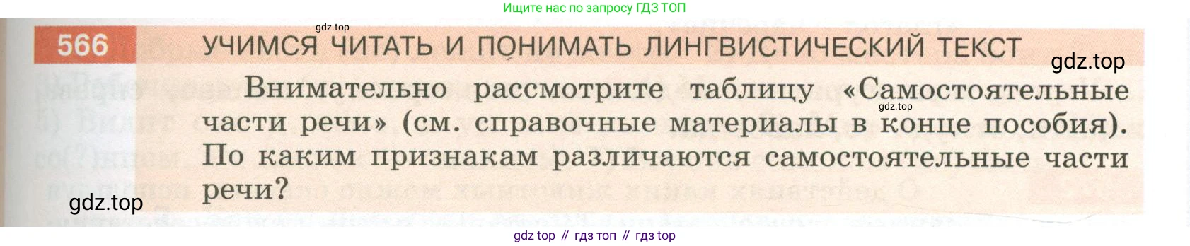 ГДЗ Русский язык, 5 класс Учебник, авторы: Разумовская Маргарита Михайловна, Львова Светлана Ивановна, Капинос Валентина Ивановна, Львов Валентин Витальевич, Богданова Галина Александровна, Тронина Татьяна Сергеевна, Сергеева Наталья Николаевна, издательство Просвещение, Москва, 2023, белого цвета, Часть 2, страница 67, номер 566, Условие 2023