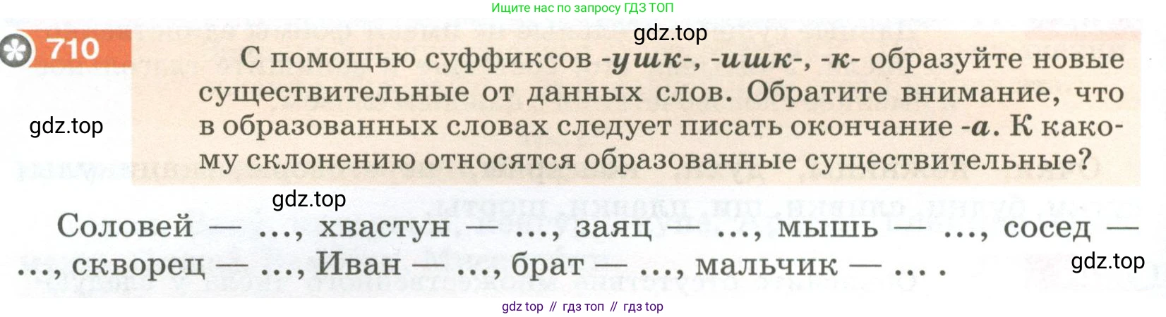 ГДЗ Русский язык, 5 класс Учебник, авторы: Разумовская Маргарита Михайловна, Львова Светлана Ивановна, Капинос Валентина Ивановна, Львов Валентин Витальевич, Богданова Галина Александровна, Тронина Татьяна Сергеевна, Сергеева Наталья Николаевна, издательство Просвещение, Москва, 2023, белого цвета, Часть 2, страница 116, номер 710, Условие 2023