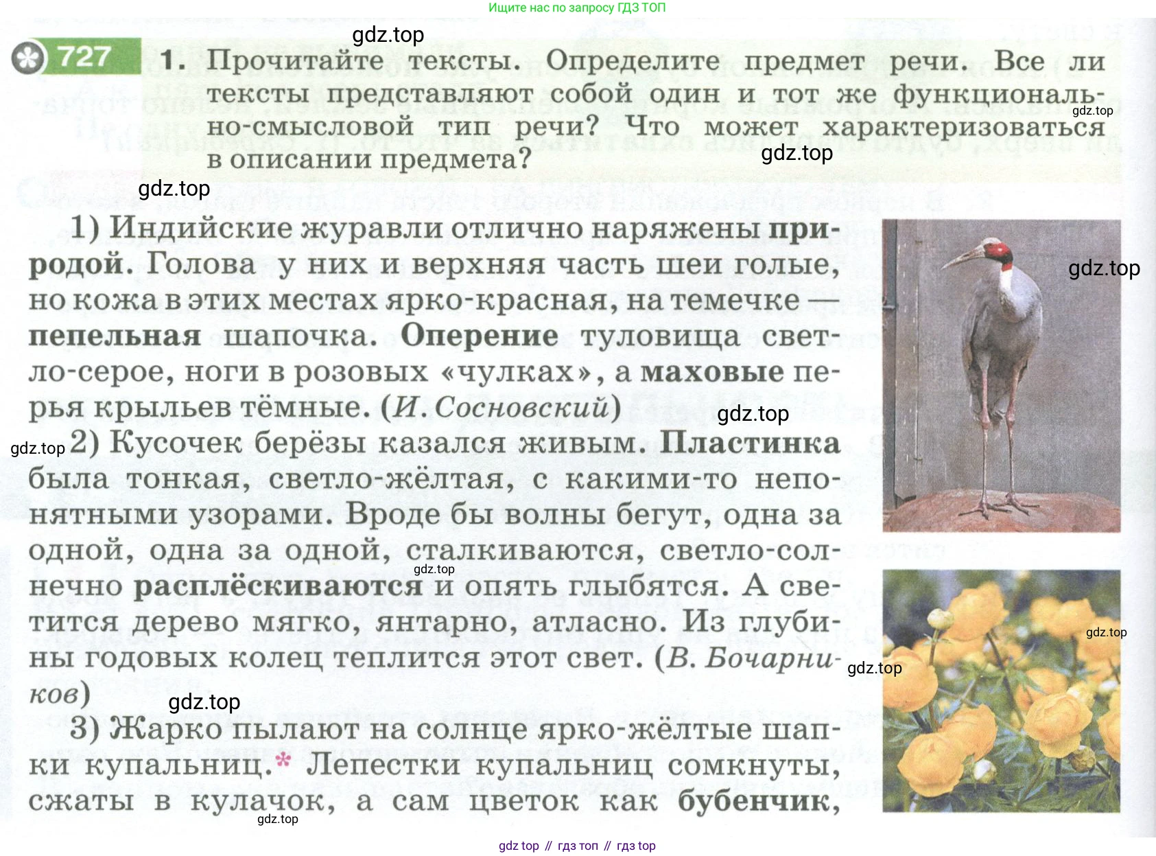 ГДЗ Русский язык, 5 класс Учебник, авторы: Разумовская Маргарита Михайловна, Львова Светлана Ивановна, Капинос Валентина Ивановна, Львов Валентин Витальевич, Богданова Галина Александровна, Тронина Татьяна Сергеевна, Сергеева Наталья Николаевна, издательство Просвещение, Москва, 2023, белого цвета, Часть 2, страница 122, номер 727, Условие 2023