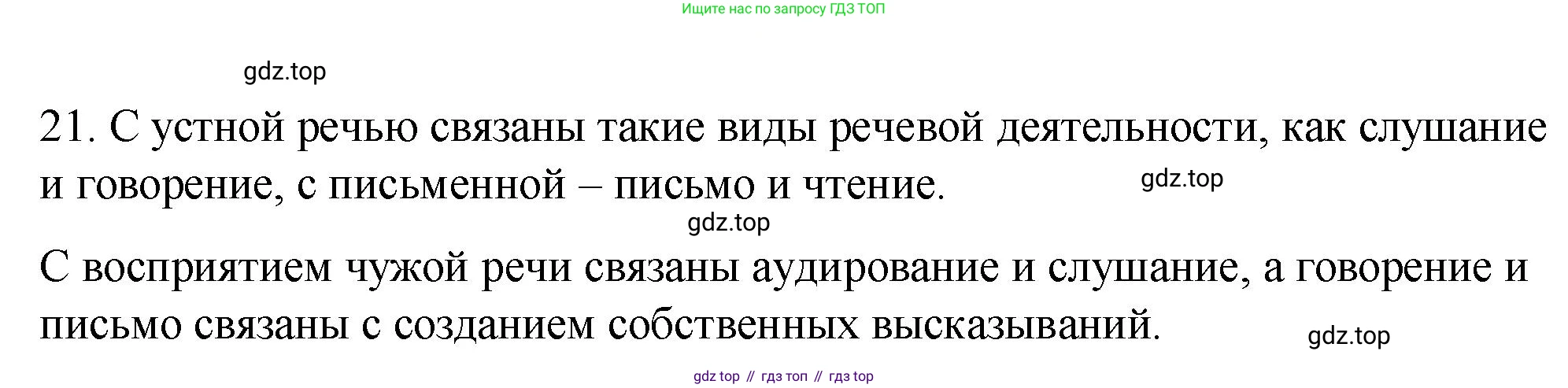 ГДЗ Русский язык, 5 класс Учебник, авторы: Разумовская Маргарита Михайловна, Львова Светлана Ивановна, Капинос Валентина Ивановна, Львов Валентин Витальевич, Богданова Галина Александровна, Тронина Татьяна Сергеевна, Сергеева Наталья Николаевна, издательство Просвещение, Москва, 2023, белого цвета, Часть 1, страница 15, номер 21, Решение 1 (2023)