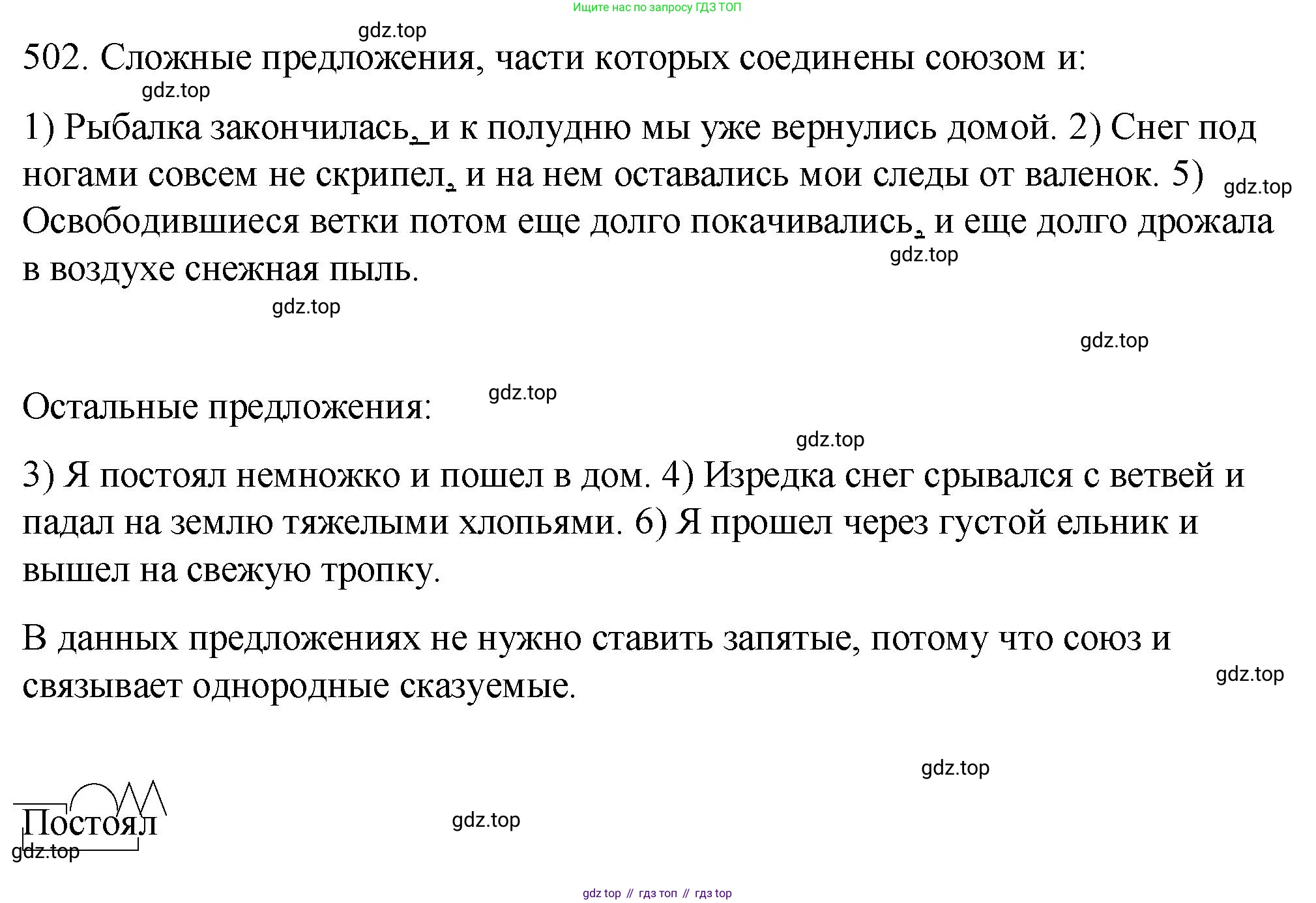 ГДЗ Русский язык, 5 класс Учебник, авторы: Разумовская Маргарита Михайловна, Львова Светлана Ивановна, Капинос Валентина Ивановна, Львов Валентин Витальевич, Богданова Галина Александровна, Тронина Татьяна Сергеевна, Сергеева Наталья Николаевна, издательство Просвещение, Москва, 2023, белого цвета, Часть 2, страница 44, номер 502, Решение 1 (2023)