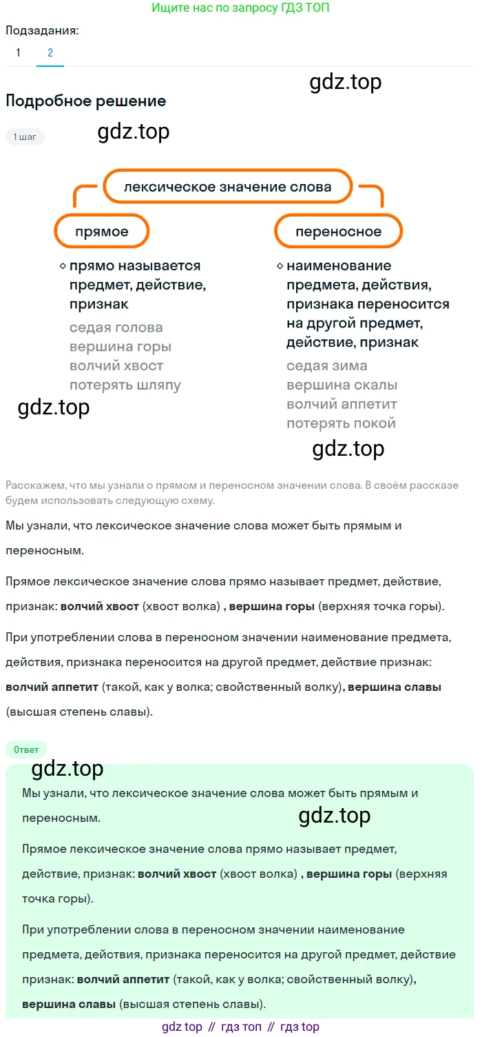 ГДЗ Русский язык, 5 класс Учебник, авторы: Разумовская Маргарита Михайловна, Львова Светлана Ивановна, Капинос Валентина Ивановна, Львов Валентин Витальевич, Богданова Галина Александровна, Тронина Татьяна Сергеевна, Сергеева Наталья Николаевна, издательство Просвещение, Москва, 2023, белого цвета, Часть 1, страница 107, номер 318, Решение 2 (2023) (продолжение 2)