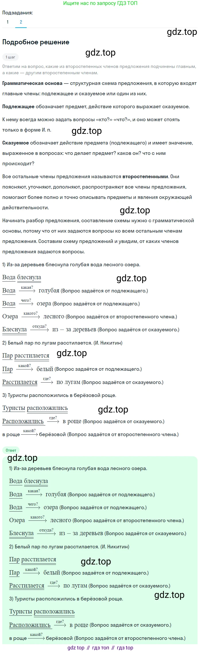 ГДЗ Русский язык, 5 класс Учебник, авторы: Разумовская Маргарита Михайловна, Львова Светлана Ивановна, Капинос Валентина Ивановна, Львов Валентин Витальевич, Богданова Галина Александровна, Тронина Татьяна Сергеевна, Сергеева Наталья Николаевна, издательство Просвещение, Москва, 2023, белого цвета, Часть 2, страница 25, номер 435, Решение 2 (2023) (продолжение 2)