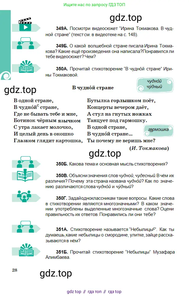 Русский язык, 5 класс Учебник, авторы: Сабитова Зинаида Какбаевна, Скляренко Ксения Сергеевна, издательство Мектеп, Алматы, 2018, Часть 2, страница 28
