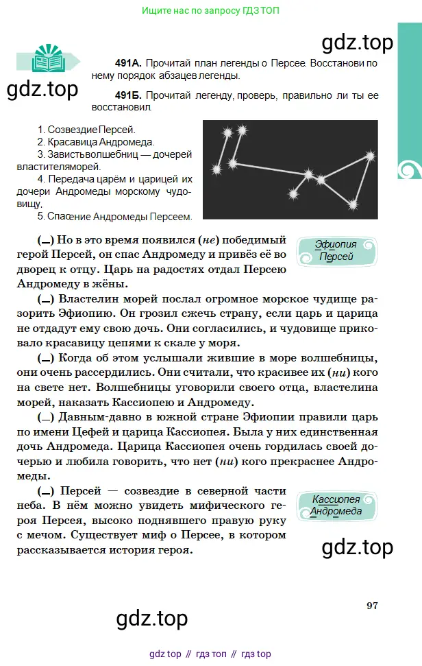 Русский язык, 5 класс Учебник, авторы: Сабитова Зинаида Какбаевна, Скляренко Ксения Сергеевна, издательство Мектеп, Алматы, 2018, Часть 2, страница 97