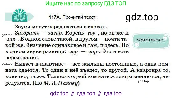 Русский язык, 5 класс Учебник, авторы: Сабитова Зинаида Какбаевна, Скляренко Ксения Сергеевна, издательство Мектеп, Алматы, 2018, Часть 1, страница 69, номер 117А, Условие