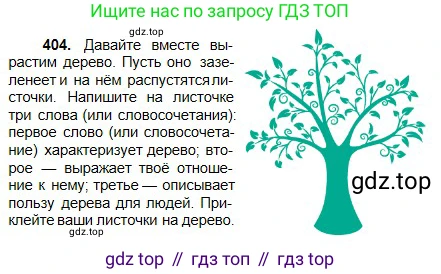 Русский язык, 5 класс Учебник, авторы: Сабитова Зинаида Какбаевна, Скляренко Ксения Сергеевна, издательство Мектеп, Алматы, 2018, Часть 2, страница 56, номер 404, Условие