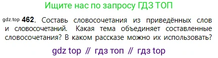 Русский язык, 5 класс Учебник, авторы: Сабитова Зинаида Какбаевна, Скляренко Ксения Сергеевна, издательство Мектеп, Алматы, 2018, Часть 2, страница 83, номер 462, Условие