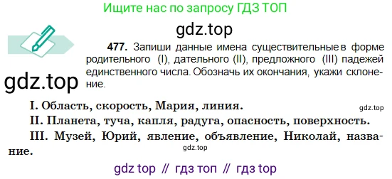 Русский язык, 5 класс Учебник, авторы: Сабитова Зинаида Какбаевна, Скляренко Ксения Сергеевна, издательство Мектеп, Алматы, 2018, Часть 2, страница 91, номер 477, Условие