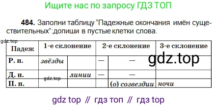 Русский язык, 5 класс Учебник, авторы: Сабитова Зинаида Какбаевна, Скляренко Ксения Сергеевна, издательство Мектеп, Алматы, 2018, Часть 2, страница 93, номер 484, Условие