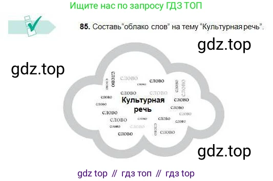 Русский язык, 5 класс Учебник, авторы: Сабитова Зинаида Какбаевна, Скляренко Ксения Сергеевна, издательство Мектеп, Алматы, 2018, Часть 1, страница 51, номер 85, Условие