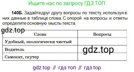 Русский язык, 5 класс Учебник, авторы: Сабитова Зинаида Какбаевна, Скляренко Ксения Сергеевна, издательство Мектеп, Алматы, 2018, Часть 1, страница 78, номер 140Б, Условие