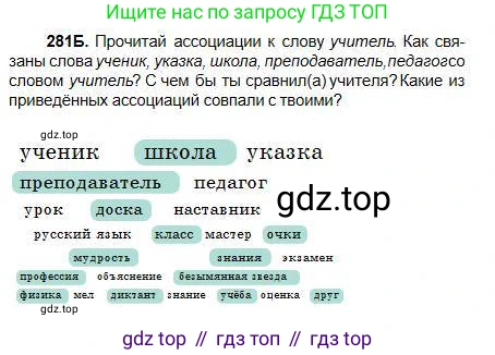 Русский язык, 5 класс Учебник, авторы: Сабитова Зинаида Какбаевна, Скляренко Ксения Сергеевна, издательство Мектеп, Алматы, 2018, Часть 1, страница 150, номер 281Б, Условие