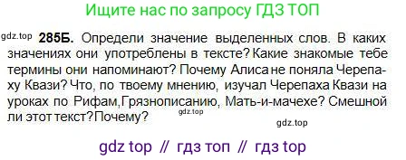 Русский язык, 5 класс Учебник, авторы: Сабитова Зинаида Какбаевна, Скляренко Ксения Сергеевна, издательство Мектеп, Алматы, 2018, Часть 1, страница 152, номер 285Б, Условие