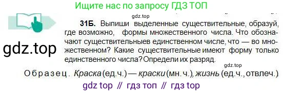 Русский язык, 5 класс Учебник, авторы: Сабитова Зинаида Какбаевна, Скляренко Ксения Сергеевна, издательство Мектеп, Алматы, 2018, Часть 1, страница 21, номер 31Б, Условие