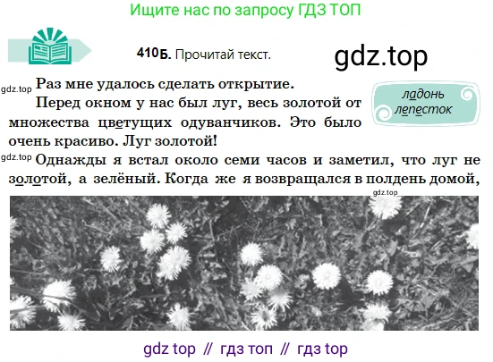 Русский язык, 5 класс Учебник, авторы: Сабитова Зинаида Какбаевна, Скляренко Ксения Сергеевна, издательство Мектеп, Алматы, 2018, Часть 2, страница 59, номер 410Б, Условие