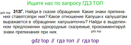 Русский язык, 5 класс Учебник, авторы: Сабитова Зинаида Какбаевна, Скляренко Ксения Сергеевна, издательство Мектеп, Алматы, 2018, Часть 2, страница 9, номер 313Г, Условие