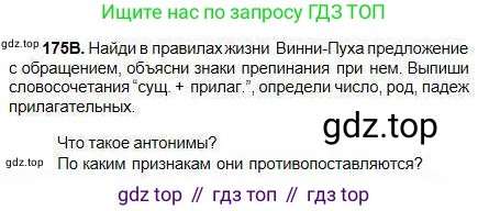 Русский язык, 5 класс Учебник, авторы: Сабитова Зинаида Какбаевна, Скляренко Ксения Сергеевна, издательство Мектеп, Алматы, 2018, Часть 1, страница 98, номер 175В, Условие