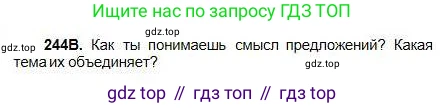Русский язык, 5 класс Учебник, авторы: Сабитова Зинаида Какбаевна, Скляренко Ксения Сергеевна, издательство Мектеп, Алматы, 2018, Часть 1, страница 131, номер 244В, Условие