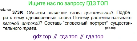 Русский язык, 5 класс Учебник, авторы: Сабитова Зинаида Какбаевна, Скляренко Ксения Сергеевна, издательство Мектеп, Алматы, 2018, Часть 2, страница 42, номер 373В, Условие