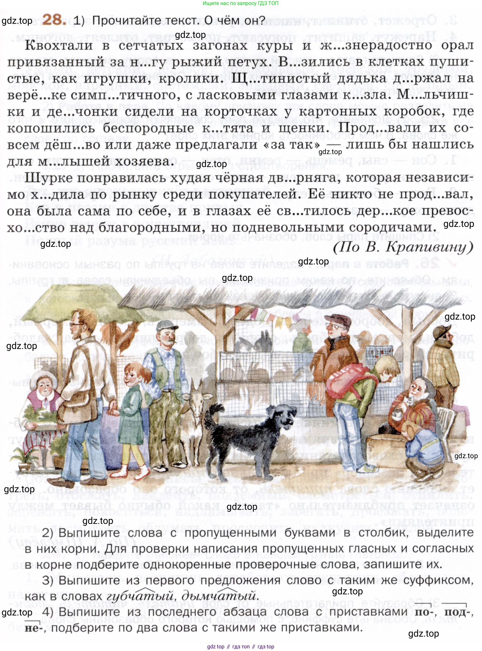 ГДЗ Русский язык, 5 класс Учебник, авторы: Шмелёв Алексей Дмитриевич, Флоренская Эльза Александровна, Габович Фаина Ефимовна, Савчук Лариса Олеговна(2), Шмелёва Елена Яковлевна, издательство Просвещение, Москва, 2021, Часть 1, страница 20, номер 28, Условие