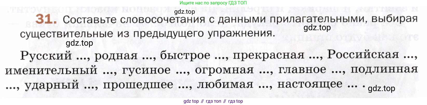 ГДЗ Русский язык, 5 класс Учебник, авторы: Шмелёв Алексей Дмитриевич, Флоренская Эльза Александровна, Габович Фаина Ефимовна, Савчук Лариса Олеговна(2), Шмелёва Елена Яковлевна, издательство Просвещение, Москва, 2021, Часть 1, страница 22, номер 31, Условие