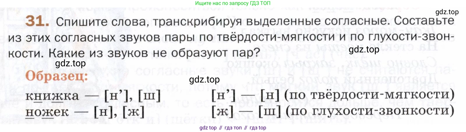 ГДЗ Русский язык, 5 класс Учебник, авторы: Шмелёв Алексей Дмитриевич, Флоренская Эльза Александровна, Габович Фаина Ефимовна, Савчук Лариса Олеговна(2), Шмелёва Елена Яковлевна, издательство Просвещение, Москва, 2021, Часть 1, страница 88, номер 31, Условие