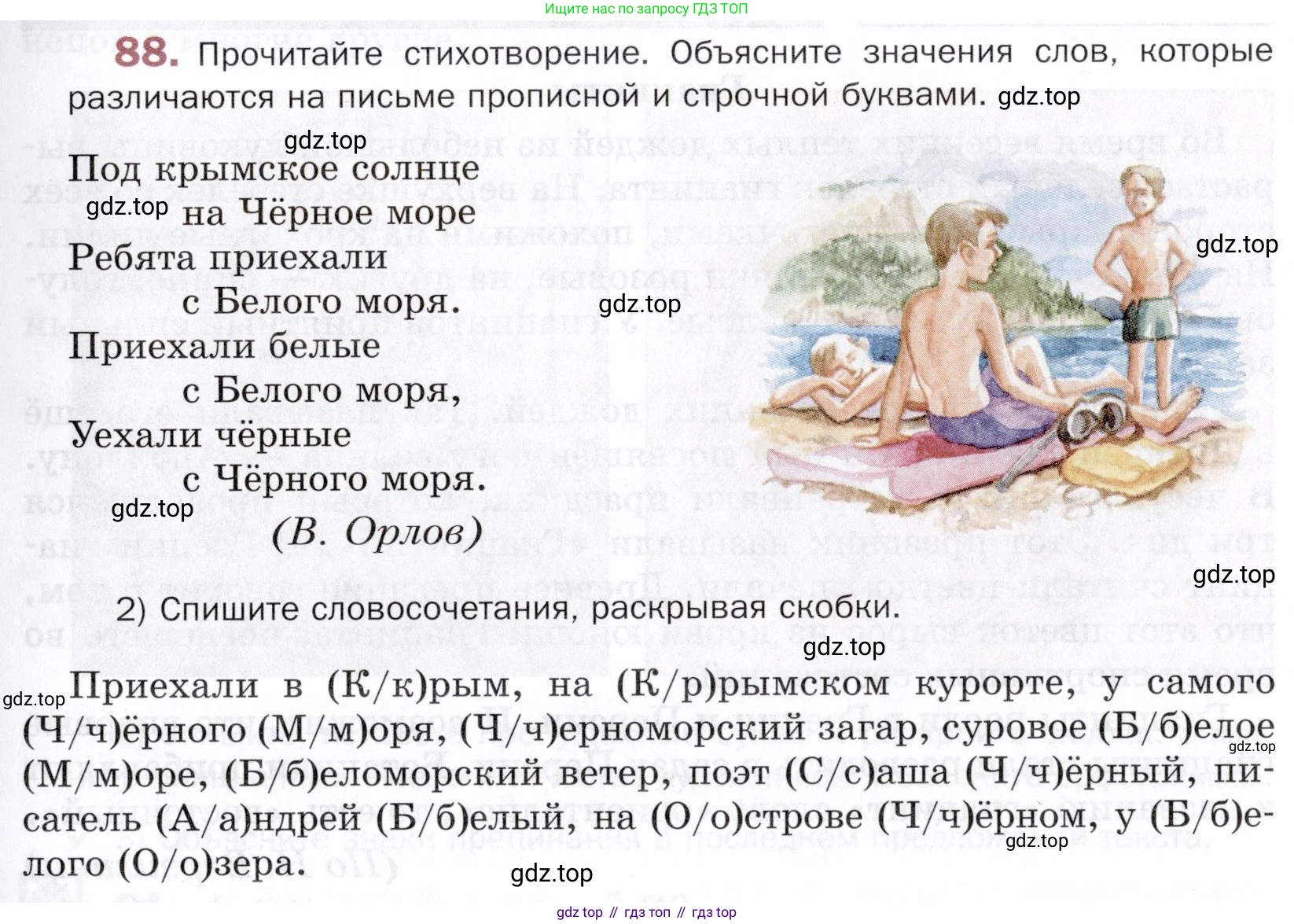 ГДЗ Русский язык, 5 класс Учебник, авторы: Шмелёв Алексей Дмитриевич, Флоренская Эльза Александровна, Габович Фаина Ефимовна, Савчук Лариса Олеговна(2), Шмелёва Елена Яковлевна, издательство Просвещение, Москва, 2021, Часть 1, страница 119, номер 88, Условие
