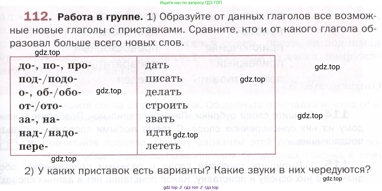 ГДЗ Русский язык, 5 класс Учебник, авторы: Шмелёв Алексей Дмитриевич, Флоренская Эльза Александровна, Габович Фаина Ефимовна, Савчук Лариса Олеговна(2), Шмелёва Елена Яковлевна, издательство Просвещение, Москва, 2021, Часть 1, страница 195, номер 112, Условие