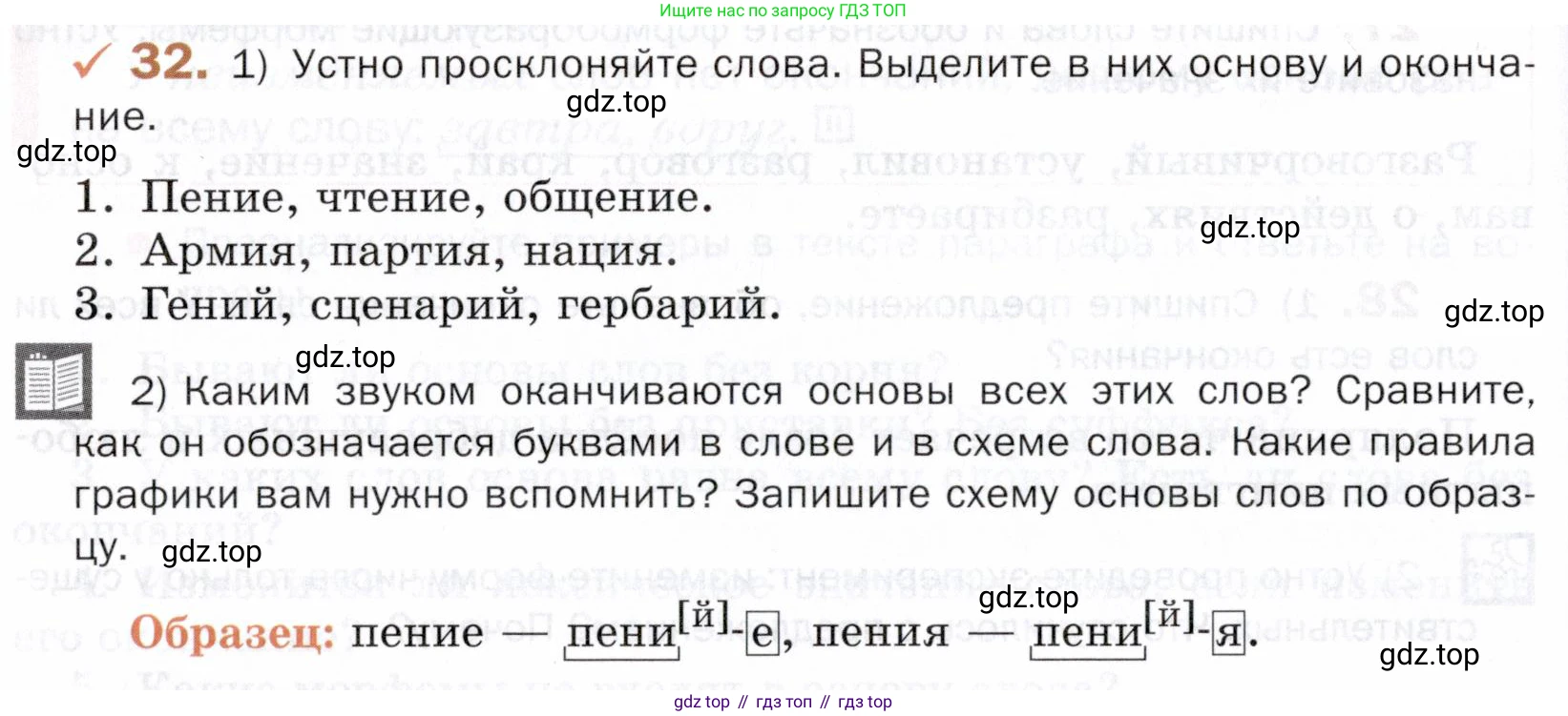ГДЗ Русский язык, 5 класс Учебник, авторы: Шмелёв Алексей Дмитриевич, Флоренская Эльза Александровна, Габович Фаина Ефимовна, Савчук Лариса Олеговна(2), Шмелёва Елена Яковлевна, издательство Просвещение, Москва, 2021, Часть 1, страница 156, номер 32, Условие