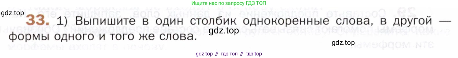 ГДЗ Русский язык, 5 класс Учебник, авторы: Шмелёв Алексей Дмитриевич, Флоренская Эльза Александровна, Габович Фаина Ефимовна, Савчук Лариса Олеговна(2), Шмелёва Елена Яковлевна, издательство Просвещение, Москва, 2021, Часть 1, страница 156, номер 33, Условие