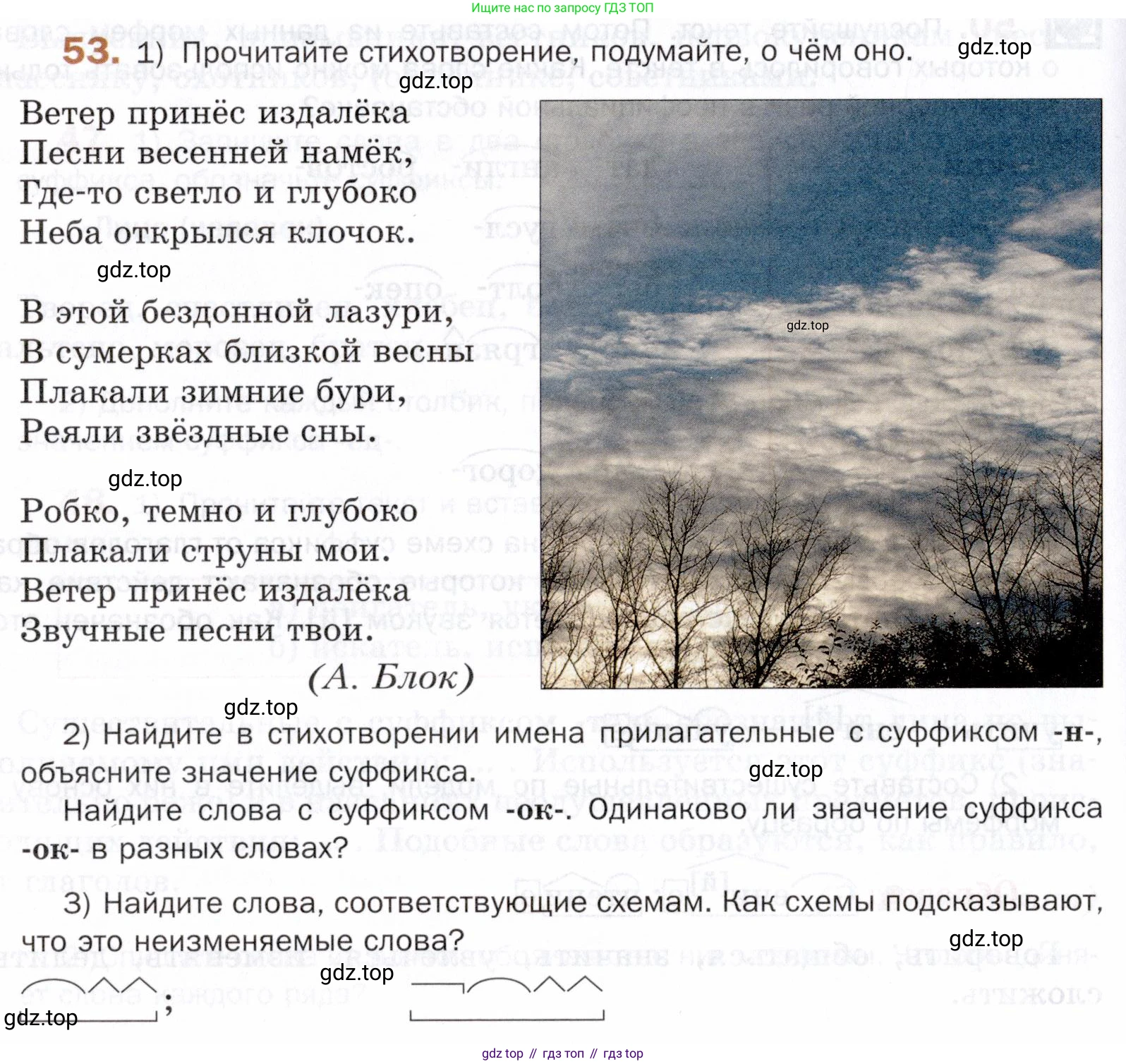 ГДЗ Русский язык, 5 класс Учебник, авторы: Шмелёв Алексей Дмитриевич, Флоренская Эльза Александровна, Габович Фаина Ефимовна, Савчук Лариса Олеговна(2), Шмелёва Елена Яковлевна, издательство Просвещение, Москва, 2021, Часть 1, страница 164, номер 53, Условие
