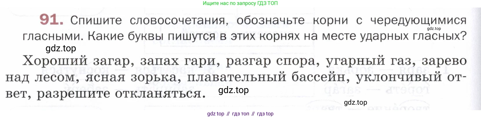 ГДЗ Русский язык, 5 класс Учебник, авторы: Шмелёв Алексей Дмитриевич, Флоренская Эльза Александровна, Габович Фаина Ефимовна, Савчук Лариса Олеговна(2), Шмелёва Елена Яковлевна, издательство Просвещение, Москва, 2021, Часть 1, страница 186, номер 91, Условие