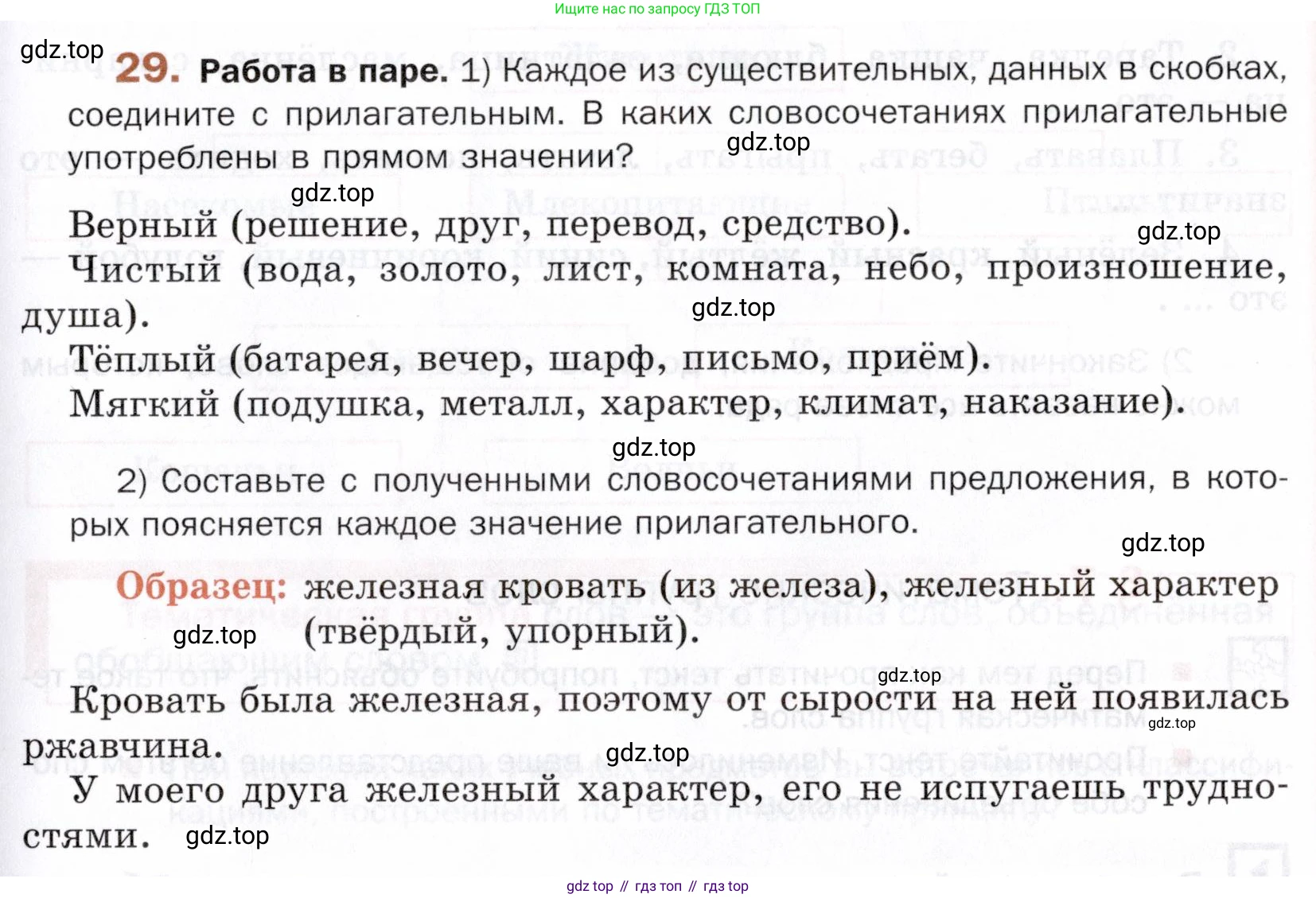 ГДЗ Русский язык, 5 класс Учебник, авторы: Шмелёв Алексей Дмитриевич, Флоренская Эльза Александровна, Габович Фаина Ефимовна, Савчук Лариса Олеговна(2), Шмелёва Елена Яковлевна, издательство Просвещение, Москва, 2021, Часть 1, страница 245, номер 29, Условие